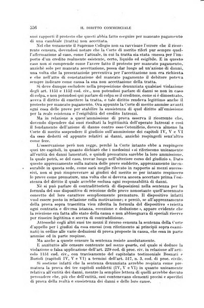 Il diritto commerciale rivista periodica e critica di giurisprudenza e legislazione