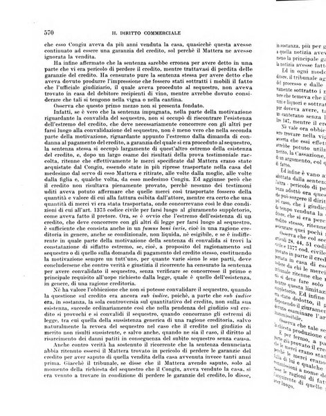 Il diritto commerciale rivista periodica e critica di giurisprudenza e legislazione