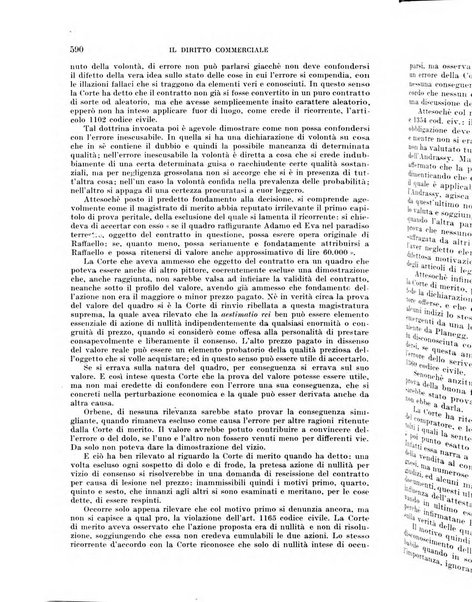 Il diritto commerciale rivista periodica e critica di giurisprudenza e legislazione