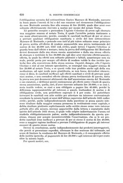 Il diritto commerciale rivista periodica e critica di giurisprudenza e legislazione