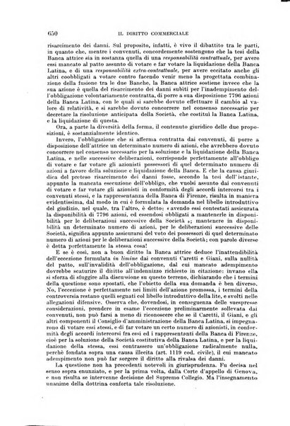 Il diritto commerciale rivista periodica e critica di giurisprudenza e legislazione