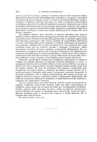 Il diritto commerciale rivista periodica e critica di giurisprudenza e legislazione