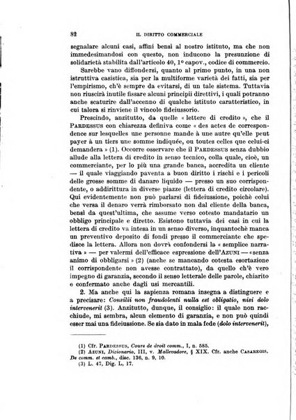 Il diritto commerciale rivista periodica e critica di giurisprudenza e legislazione