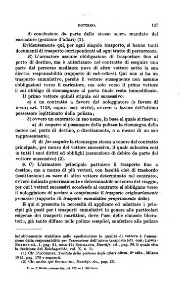 Il diritto commerciale rivista periodica e critica di giurisprudenza e legislazione