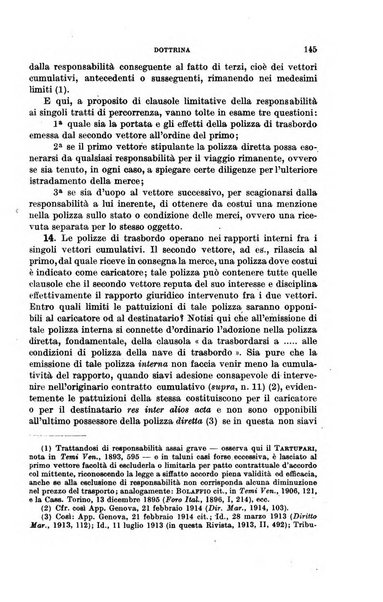 Il diritto commerciale rivista periodica e critica di giurisprudenza e legislazione