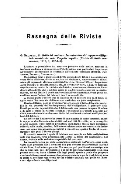 Il diritto commerciale rivista periodica e critica di giurisprudenza e legislazione