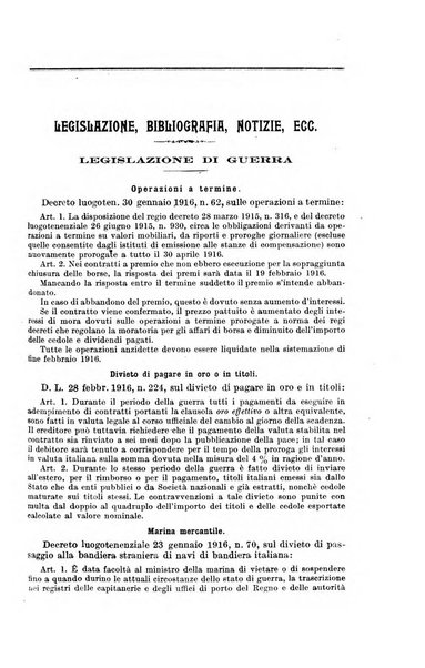 Il diritto commerciale rivista periodica e critica di giurisprudenza e legislazione