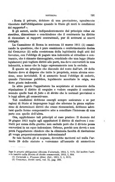 Il diritto commerciale rivista periodica e critica di giurisprudenza e legislazione