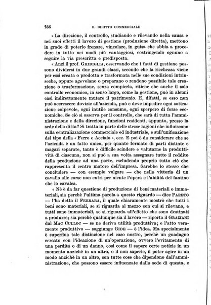 Il diritto commerciale rivista periodica e critica di giurisprudenza e legislazione