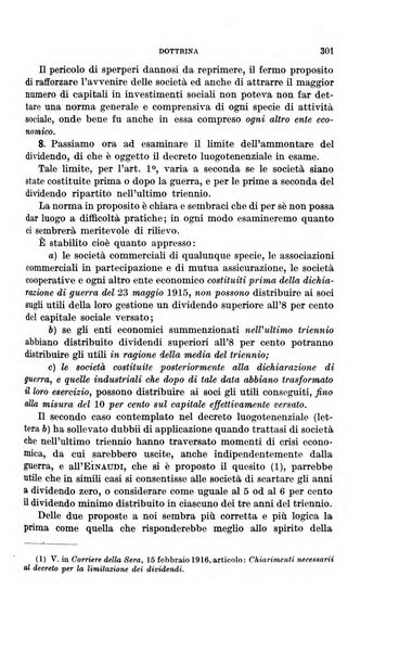 Il diritto commerciale rivista periodica e critica di giurisprudenza e legislazione