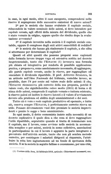 Il diritto commerciale rivista periodica e critica di giurisprudenza e legislazione