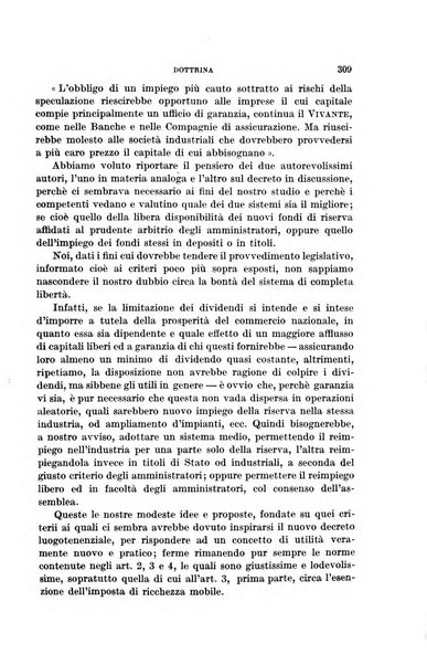 Il diritto commerciale rivista periodica e critica di giurisprudenza e legislazione