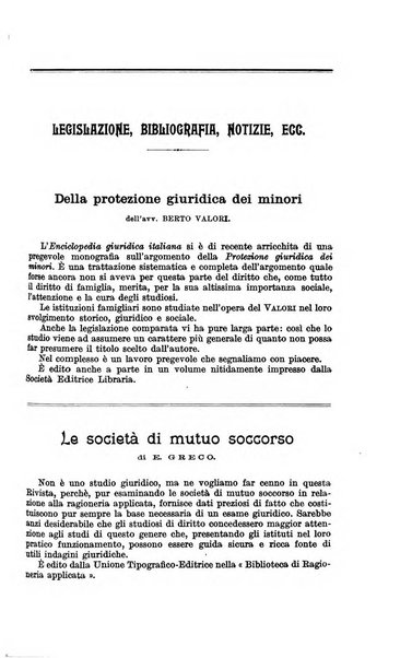 Il diritto commerciale rivista periodica e critica di giurisprudenza e legislazione