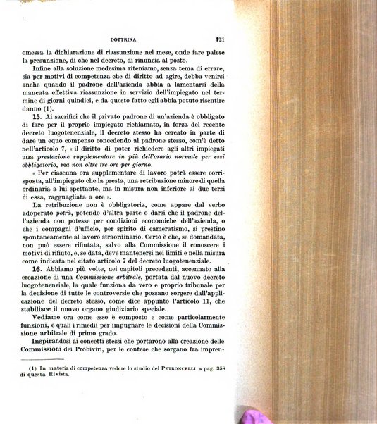 Il diritto commerciale rivista periodica e critica di giurisprudenza e legislazione