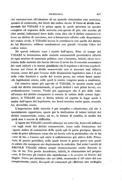 Il diritto commerciale rivista periodica e critica di giurisprudenza e legislazione