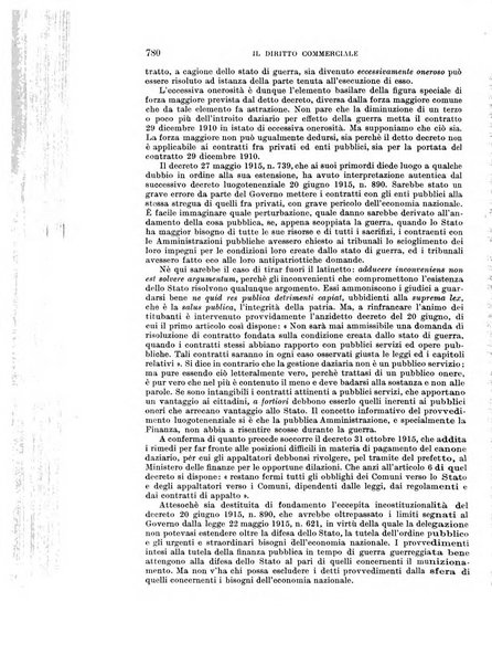 Il diritto commerciale rivista periodica e critica di giurisprudenza e legislazione