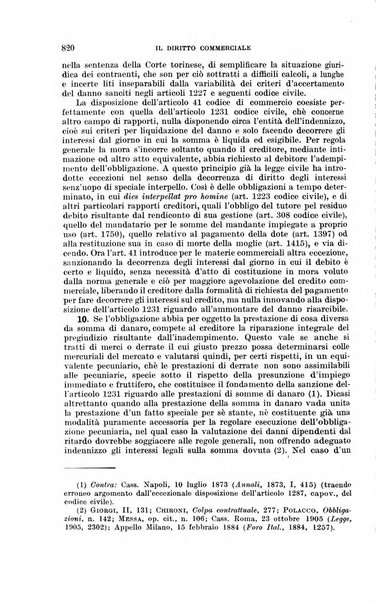 Il diritto commerciale rivista periodica e critica di giurisprudenza e legislazione