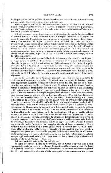 Il diritto commerciale rivista periodica e critica di giurisprudenza e legislazione