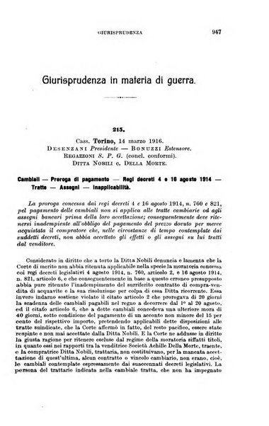 Il diritto commerciale rivista periodica e critica di giurisprudenza e legislazione