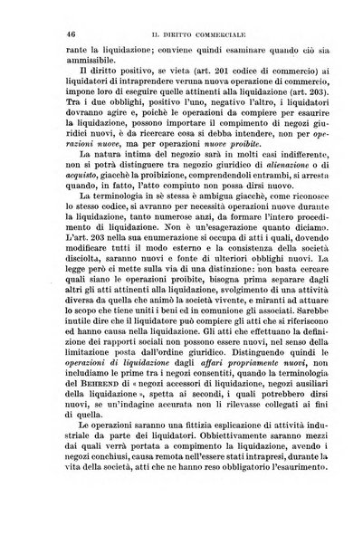 Il diritto commerciale rivista periodica e critica di giurisprudenza e legislazione