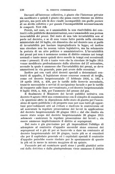 Il diritto commerciale rivista periodica e critica di giurisprudenza e legislazione