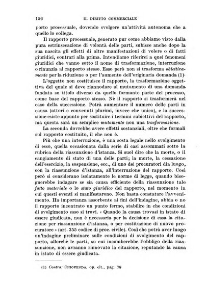 Il diritto commerciale rivista periodica e critica di giurisprudenza e legislazione