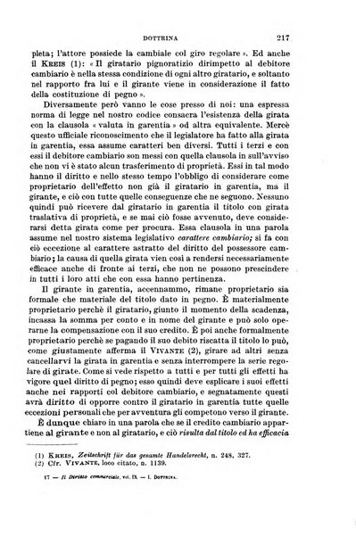 Il diritto commerciale rivista periodica e critica di giurisprudenza e legislazione