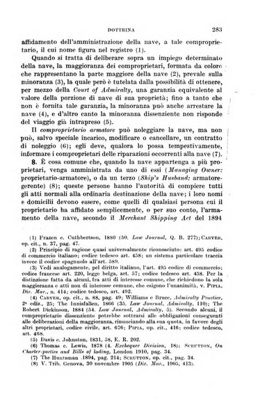 Il diritto commerciale rivista periodica e critica di giurisprudenza e legislazione