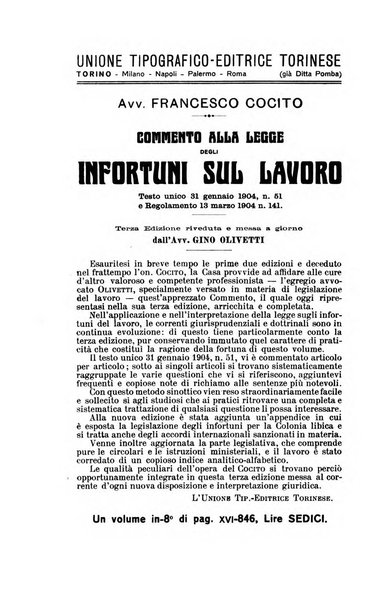 Il diritto commerciale rivista periodica e critica di giurisprudenza e legislazione