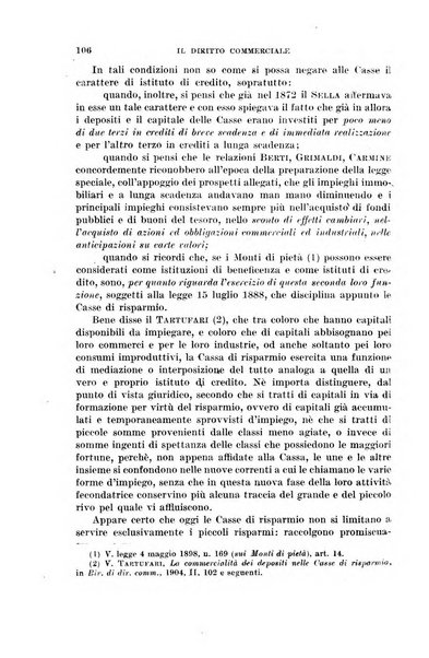 Il diritto commerciale rivista periodica e critica di giurisprudenza e legislazione