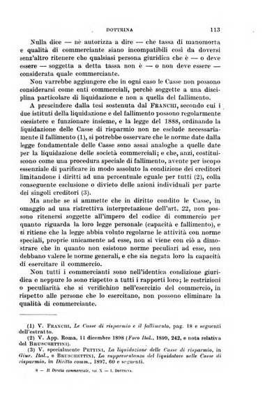 Il diritto commerciale rivista periodica e critica di giurisprudenza e legislazione