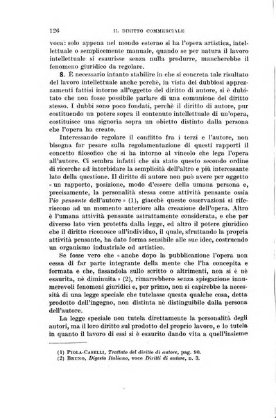 Il diritto commerciale rivista periodica e critica di giurisprudenza e legislazione