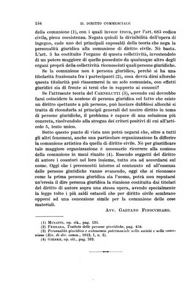 Il diritto commerciale rivista periodica e critica di giurisprudenza e legislazione