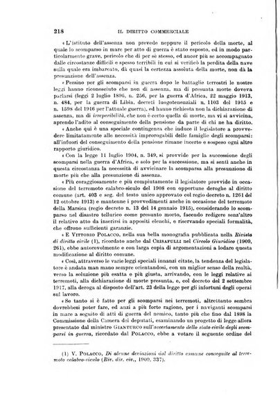 Il diritto commerciale rivista periodica e critica di giurisprudenza e legislazione