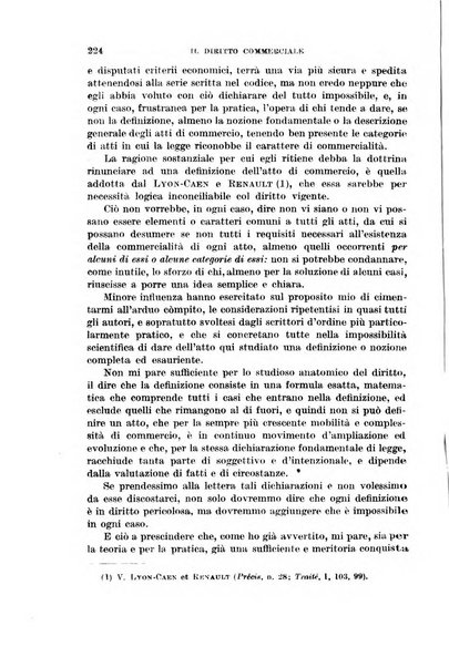 Il diritto commerciale rivista periodica e critica di giurisprudenza e legislazione