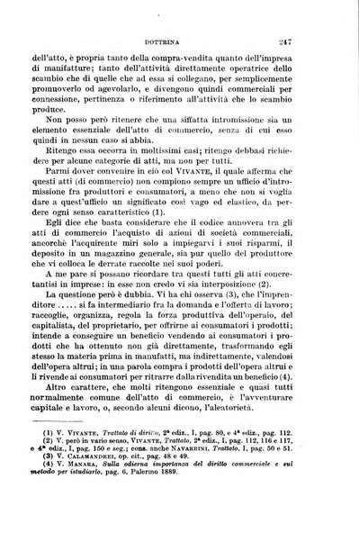 Il diritto commerciale rivista periodica e critica di giurisprudenza e legislazione