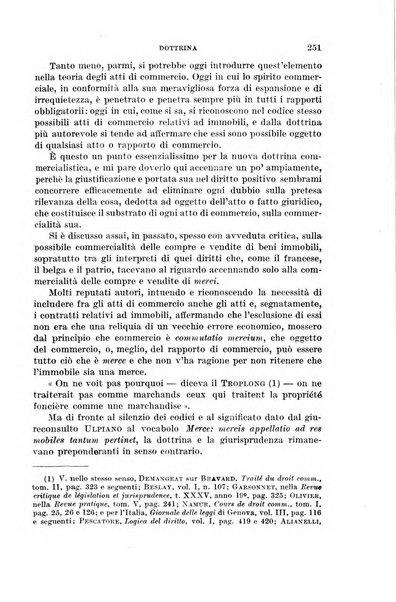 Il diritto commerciale rivista periodica e critica di giurisprudenza e legislazione