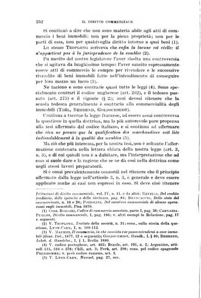 Il diritto commerciale rivista periodica e critica di giurisprudenza e legislazione