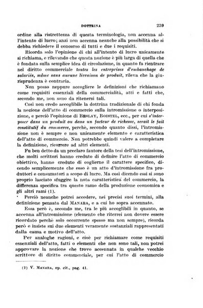 Il diritto commerciale rivista periodica e critica di giurisprudenza e legislazione