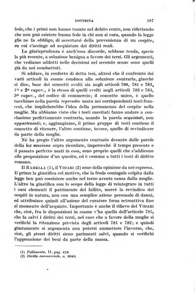 Il diritto commerciale rivista periodica e critica di giurisprudenza e legislazione