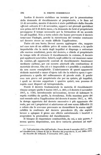 Il diritto commerciale rivista periodica e critica di giurisprudenza e legislazione