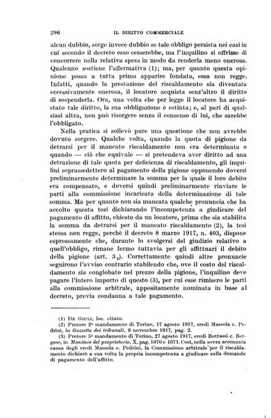 Il diritto commerciale rivista periodica e critica di giurisprudenza e legislazione