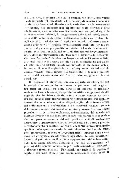 Il diritto commerciale rivista periodica e critica di giurisprudenza e legislazione