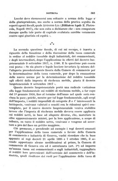 Il diritto commerciale rivista periodica e critica di giurisprudenza e legislazione