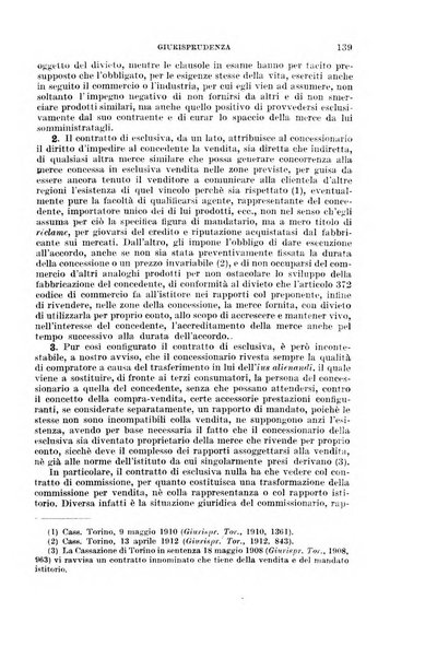 Il diritto commerciale rivista periodica e critica di giurisprudenza e legislazione