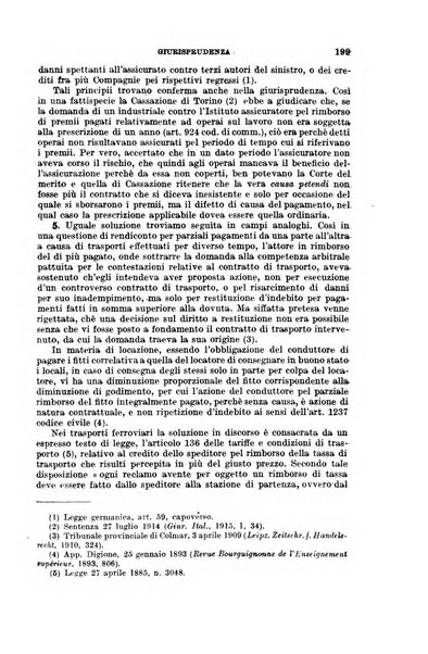 Il diritto commerciale rivista periodica e critica di giurisprudenza e legislazione