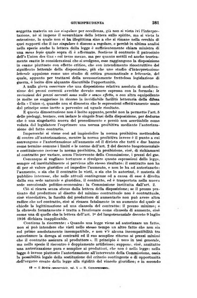 Il diritto commerciale rivista periodica e critica di giurisprudenza e legislazione