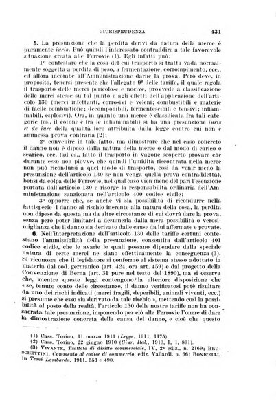 Il diritto commerciale rivista periodica e critica di giurisprudenza e legislazione