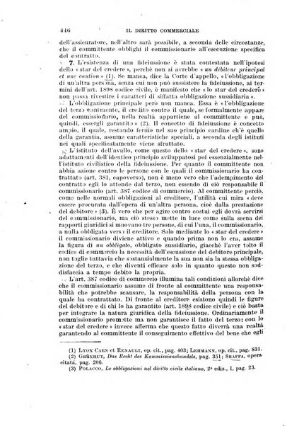 Il diritto commerciale rivista periodica e critica di giurisprudenza e legislazione