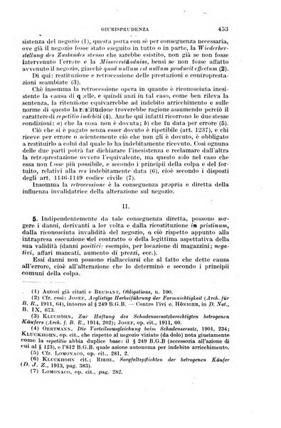 Il diritto commerciale rivista periodica e critica di giurisprudenza e legislazione